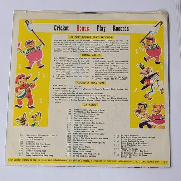 Gene Autry Rudolph The Red Nosed Reindeer / Tinker Town Santa Claus 45 RPM Vinyl - Picture 6 of 9